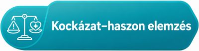 A nyugtató-szedés v. elhagyás előtti döntő feladat - a kockázat–haszon elemzés: